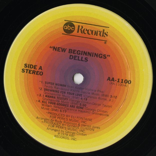 The Dells / デルズ / New Beginnings (AA-1100)