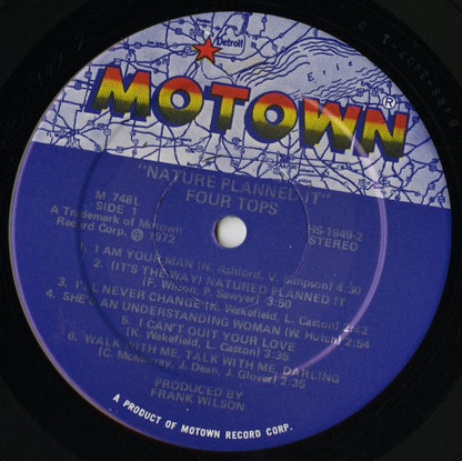 Four Tops / フォー・トップス / Nature Planed It (M748L)