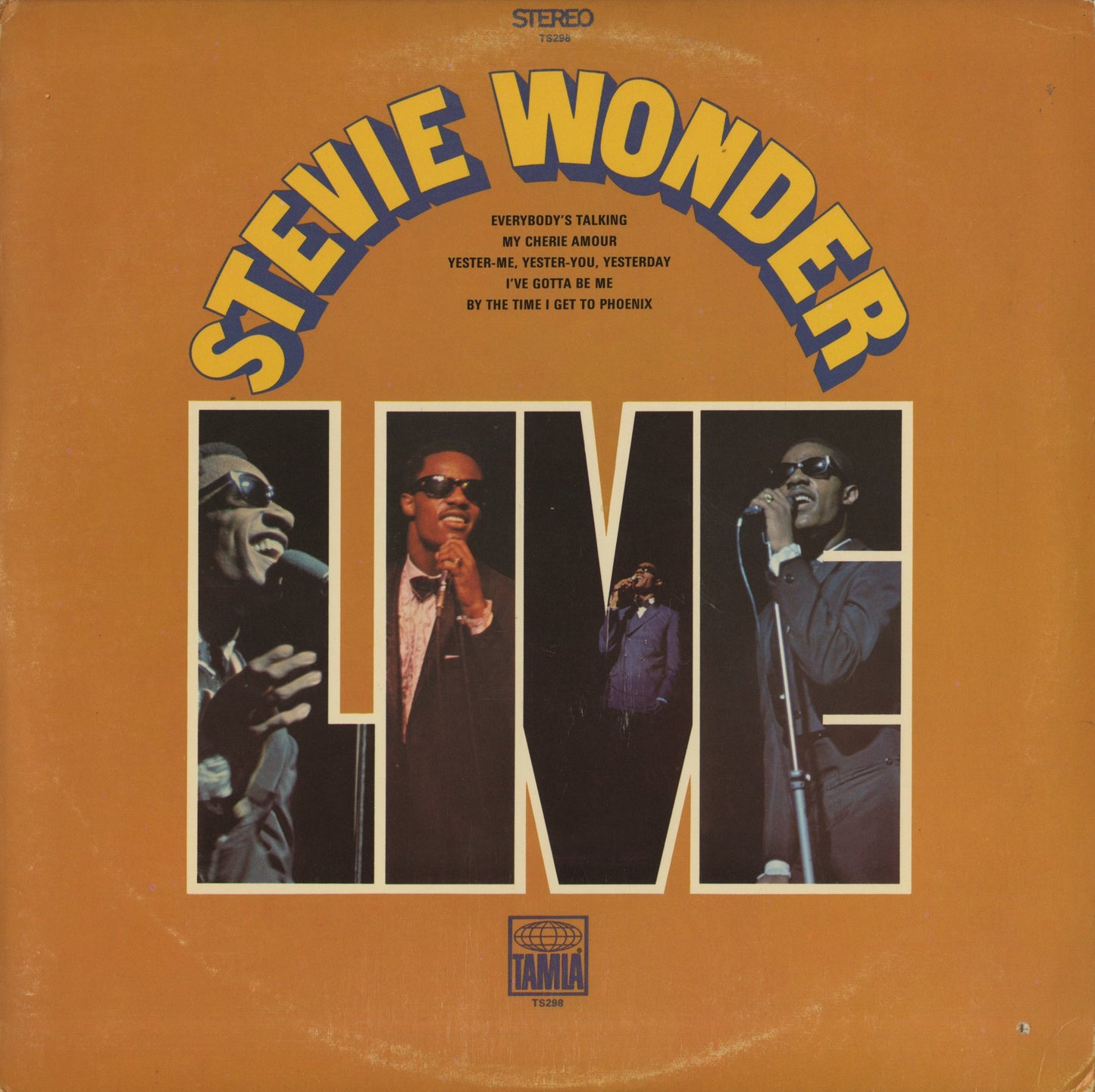 Stevie Wonder / スティーヴィ・ワンダー / Live (TS 298)