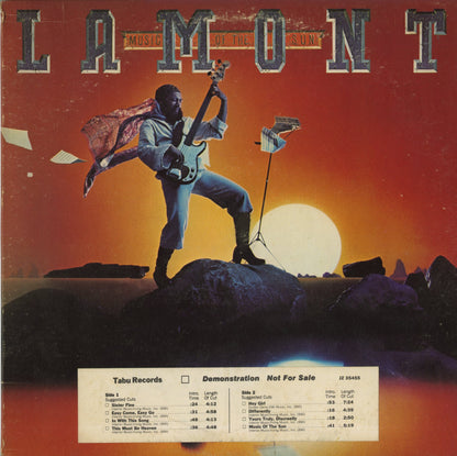 Lamont Johnson / ラモント・ジョンソン / Music Of The Sun (JZ 35455)