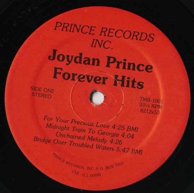 Joy Dan Prince / Forever Hits (TMB-1001)