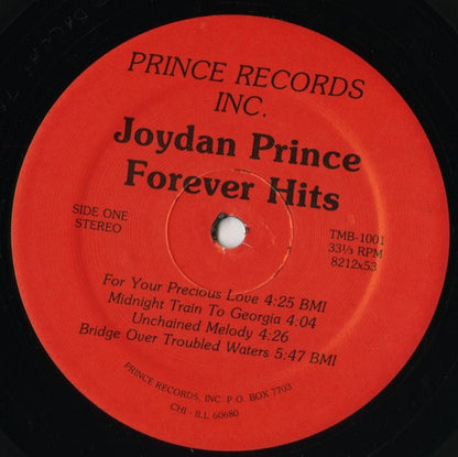 Joy Dan Prince / Forever Hits (TMB-1001)