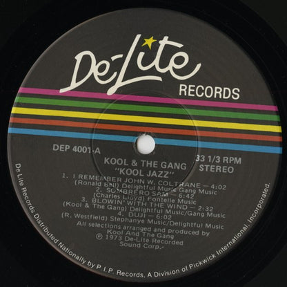 Kool & The Gang / クール・アンド・ザ・ギャング / Kool Jazz (DEP 4001)