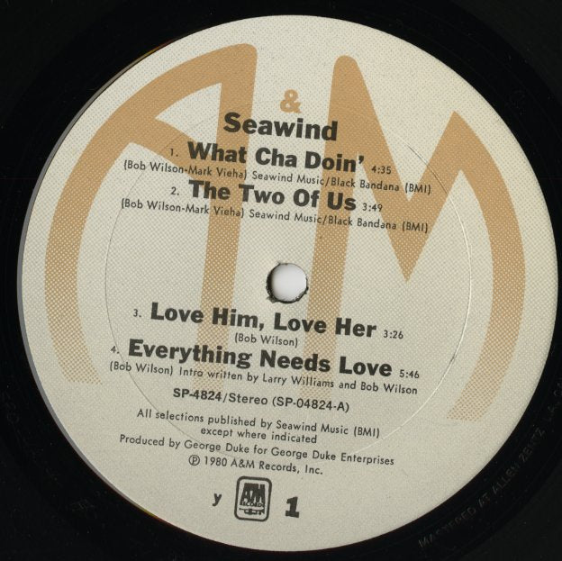Seawind / シーウィンド / Seawind (1980) (SP4824)