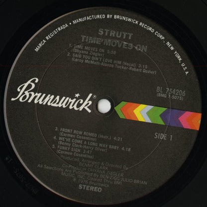 Strutt / ストラット / Time Moves On (BL7 54206)