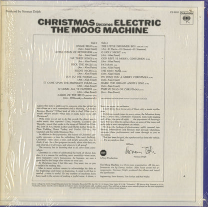 The Moog Machine / ムーグ・マシーン / Christmas Becomes Electric (CS 9959)