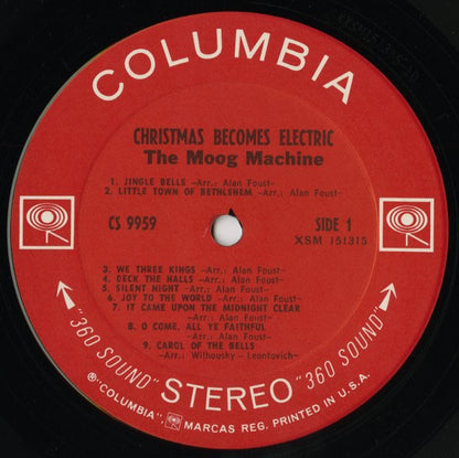 The Moog Machine / ムーグ・マシーン / Christmas Becomes Electric (CS 9959)