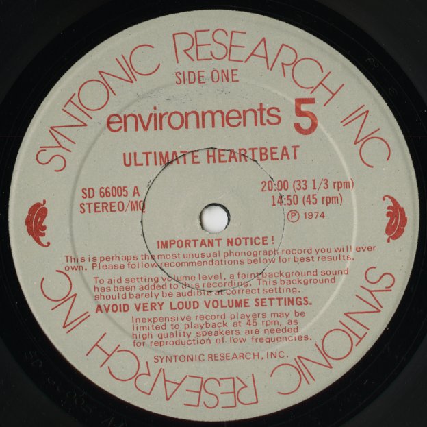 Environments / disc 5 (SD66005)