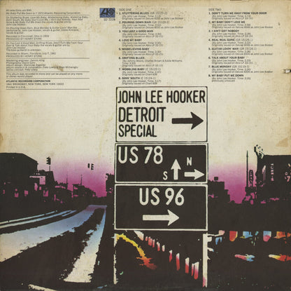 John Lee Hooker / ジョン・リー・フッカー / Detroit Special (SD 7228)