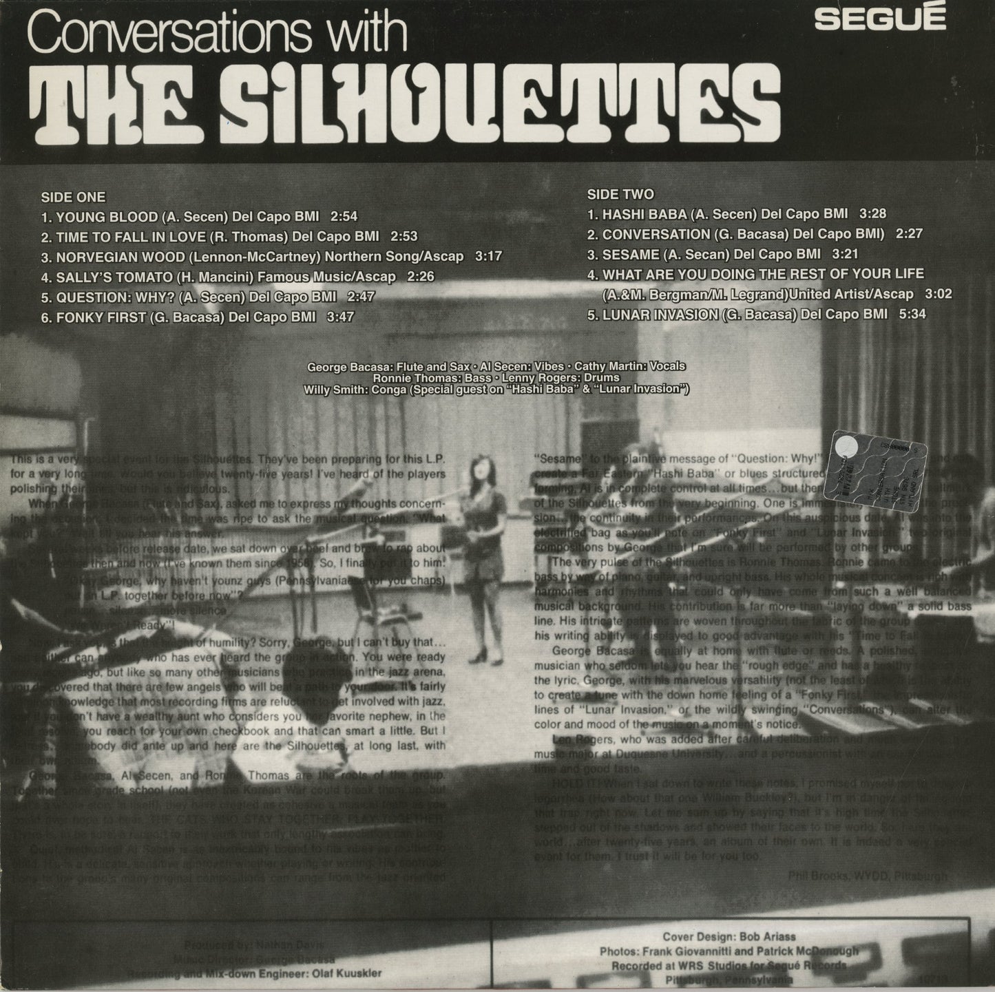 The Silhouettes / シルエッツ / Conversations With The Silhouettes