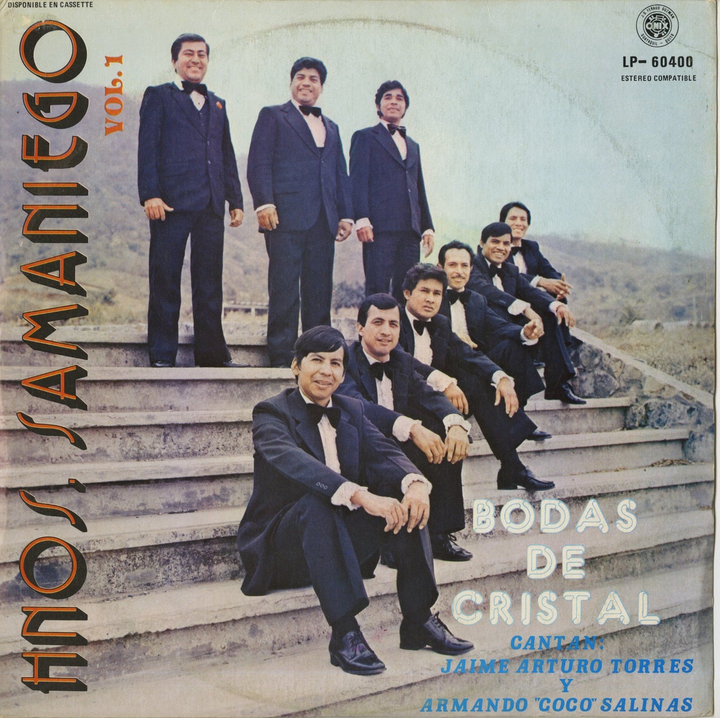 Orquesta Hnos Samaniego / Bodas De Cristal (LP-60400)