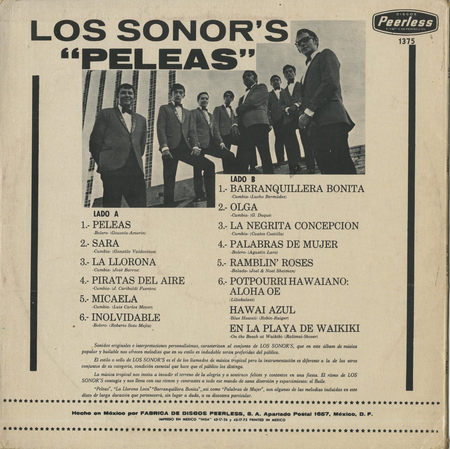 Los Sonor's / Peleas (1375)