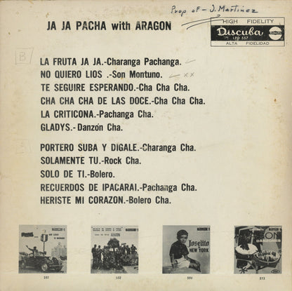 Orquesta Aragon / オルケスタ・アラゴン / Ja-Ja-Pacha (LPD-557)