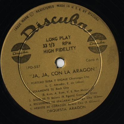 Orquesta Aragon / オルケスタ・アラゴン / Ja-Ja-Pacha (LPD-557)