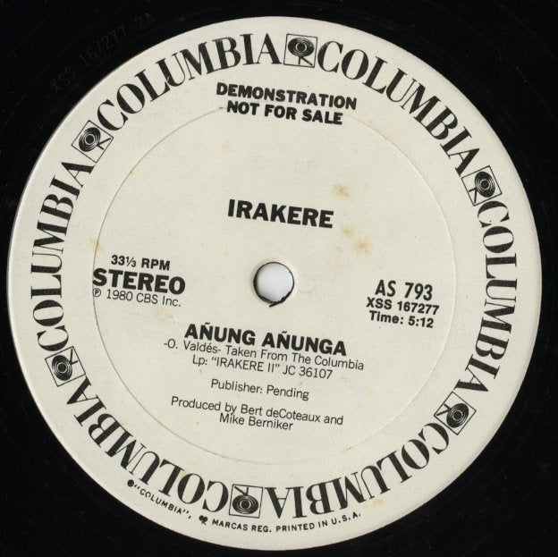Irakere / イラケレ / Anunga Anunga -12 (AS 793)