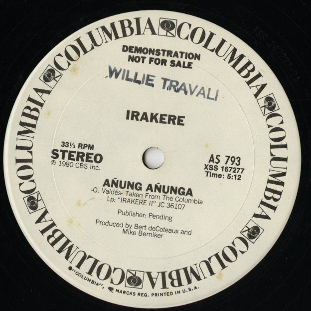 Irakere / イラケレ / Anunga Anunga -12 (AS 793)