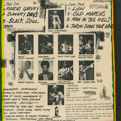 Burning Spear / バーニング・スピア / Live (ILPS 9513)