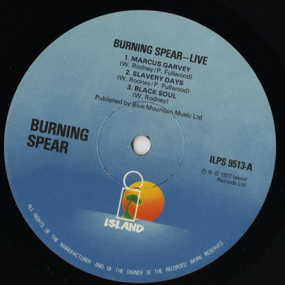 Burning Spear / バーニング・スピア / Live (ILPS 9513)