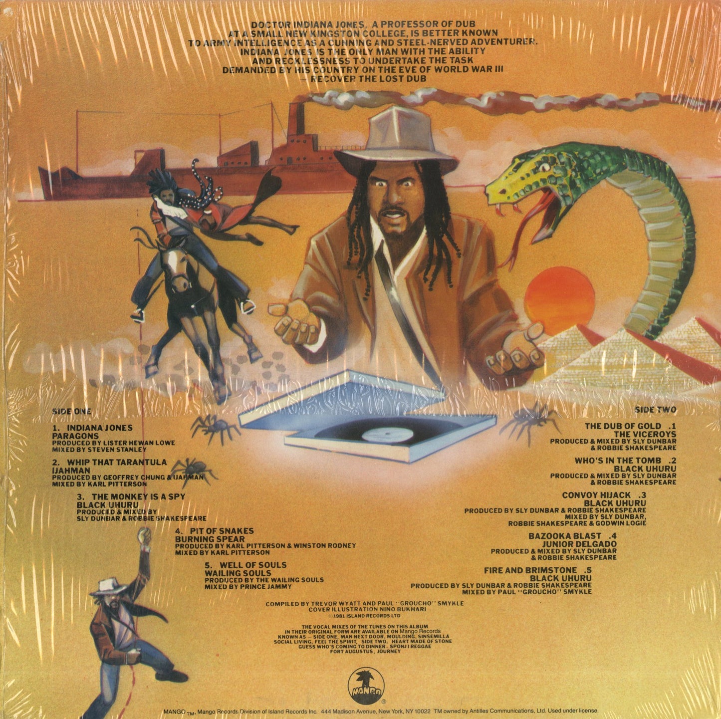 V.A./ Raiders Of The Lost Dub / Paragons. Junior Delgado etc (MLPS 9705)