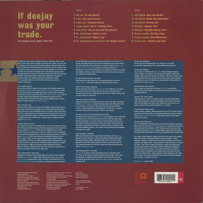 V.A./ If Deejay Was Your Trade / The Dreads At King Tubby's 1974-1977 (BFLP 001)