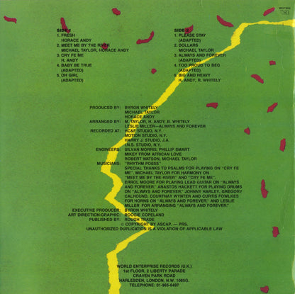 Horace Andy / ホレス・アンディ / Fresh (WELP 3040)