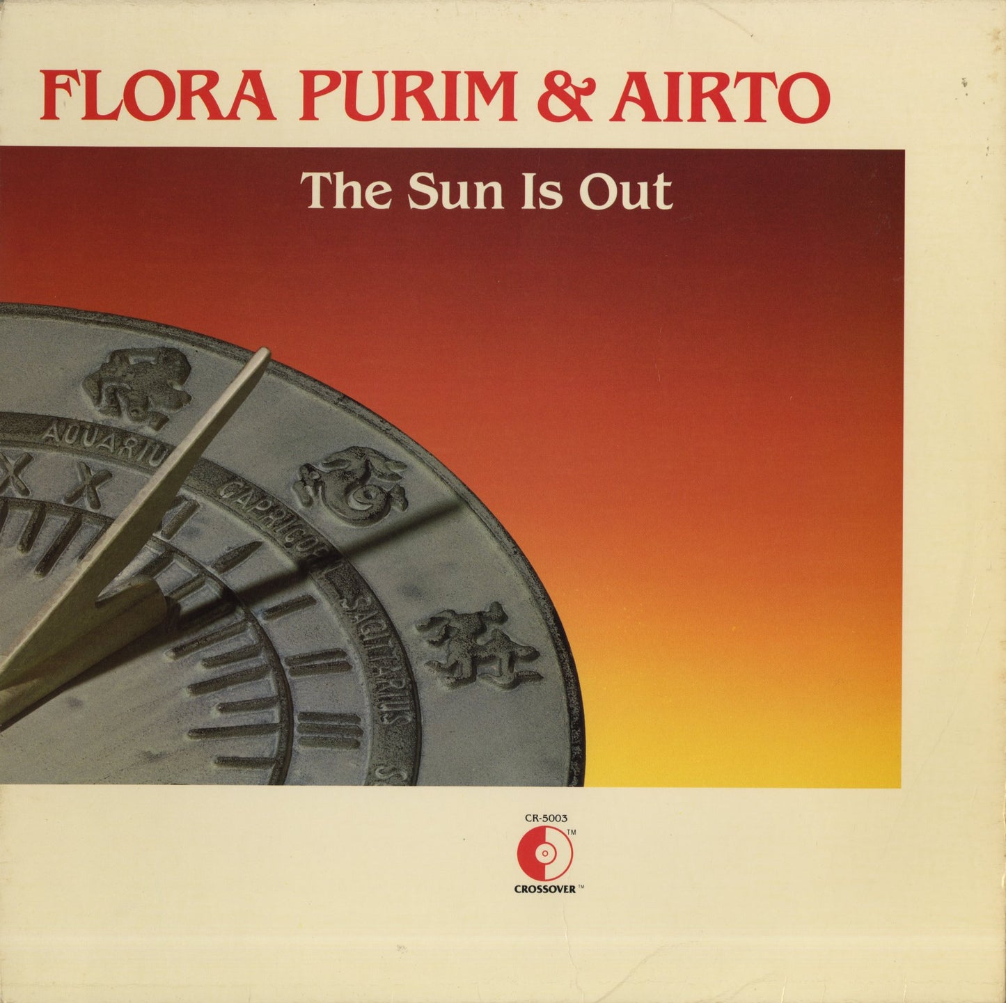 Flora Purim & Airto / フローラ・プリム　アイアート / The Sun Is Out (CR-5003)