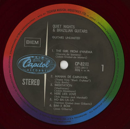 Guitars Unlimited / ギターズ・アンリミテッド / Quiet Nights And Brazilian Guitars (CP 8281)