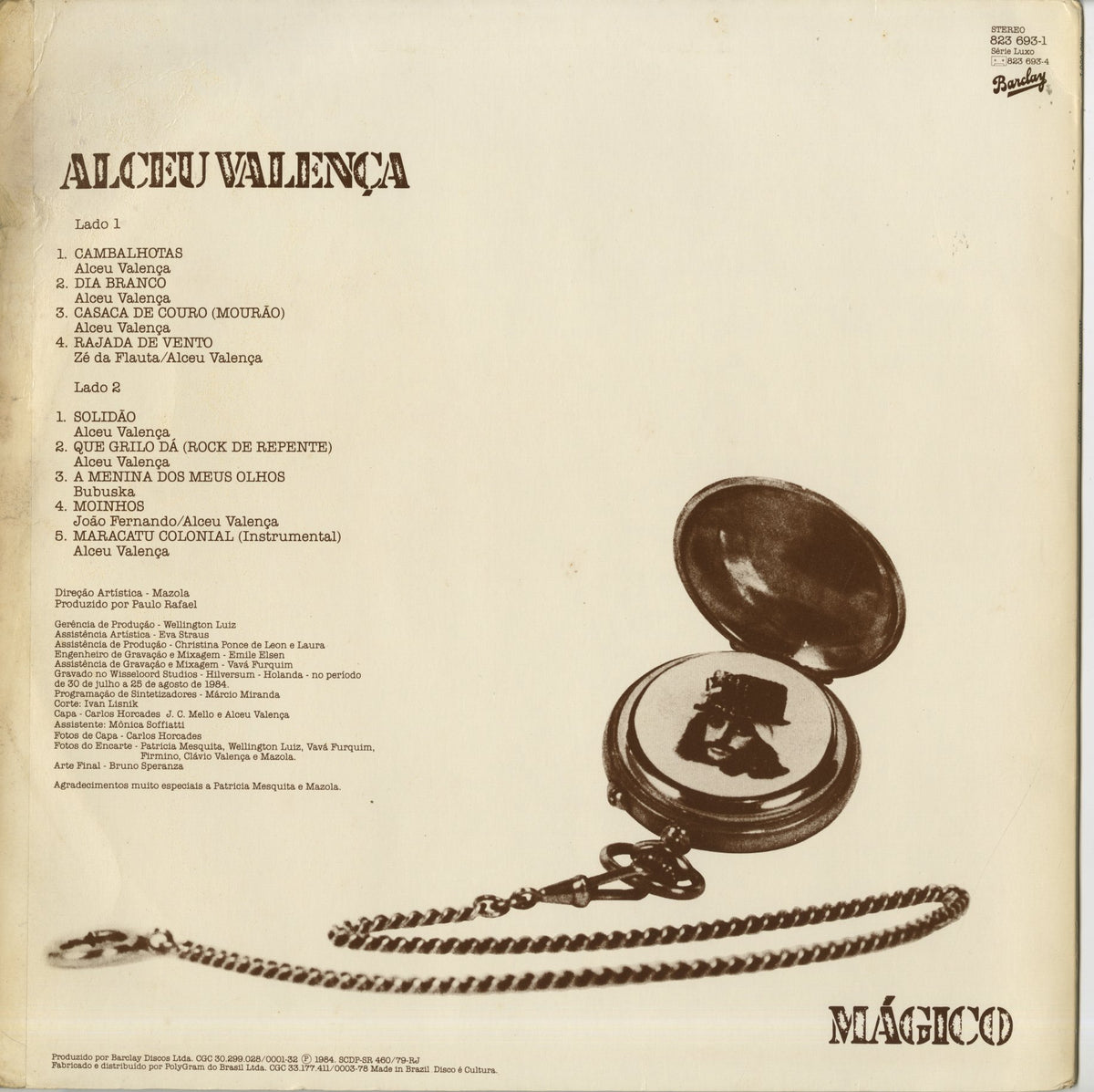 Alceu Valenca / Magico (823 693-1)