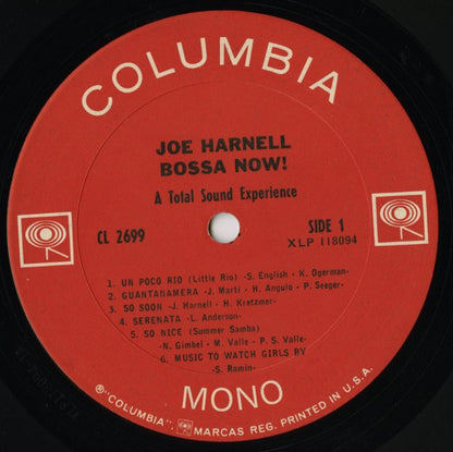 Joe Harnell / ジョー・ハーネル / Bossa Now! (CL 2699)