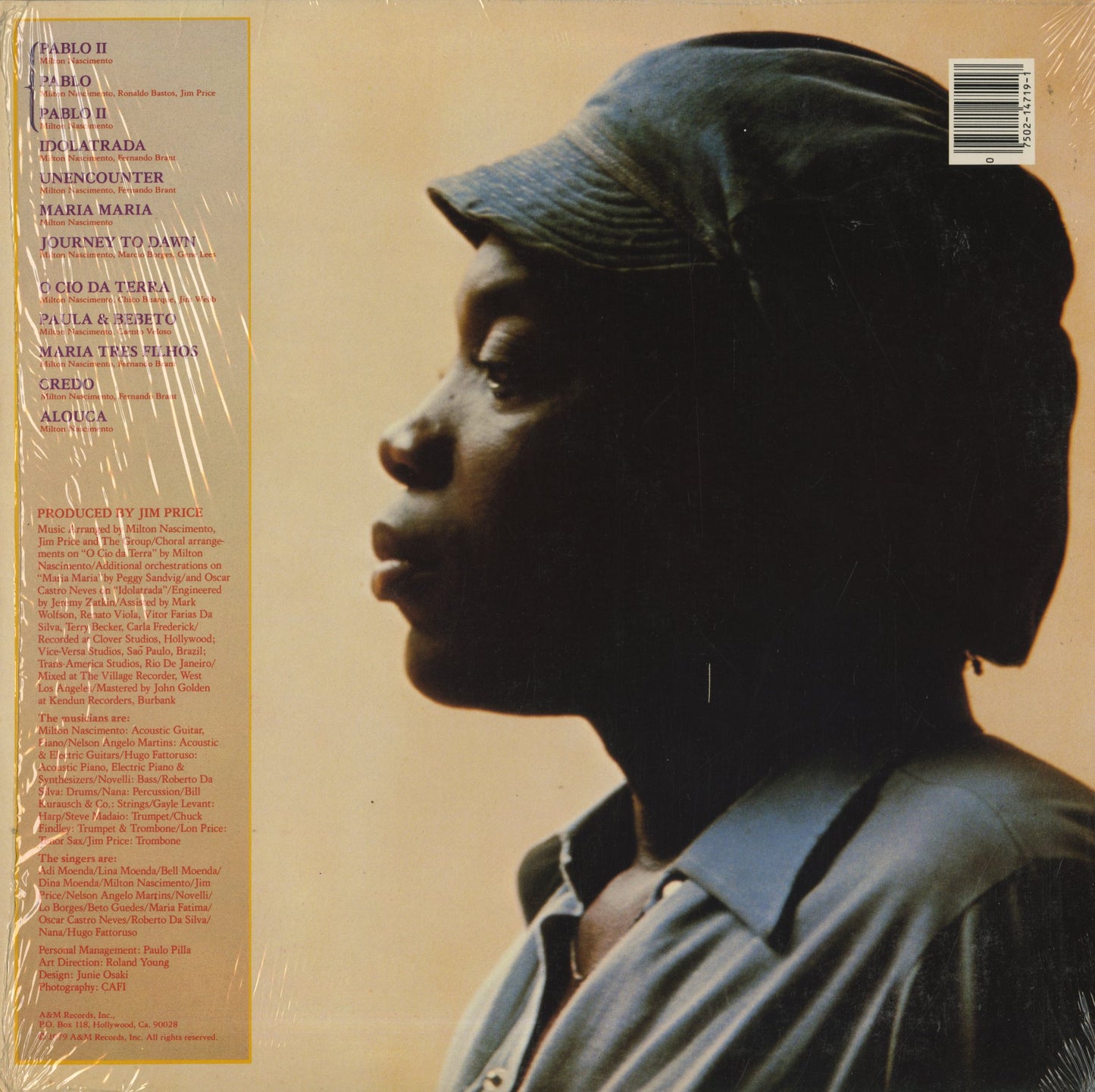 Milton Nascimento / ミルトン・ナシメント / Journey To Dawn (SP-4719)