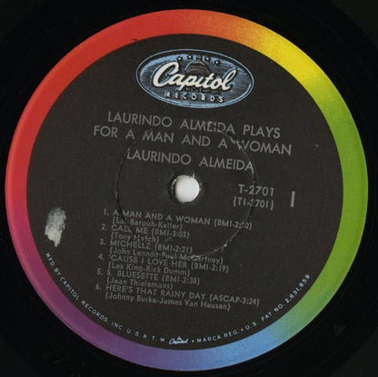 Laurindo Almeida / ローリンド・アルメイダ / A Man and A Woman (T-2701)