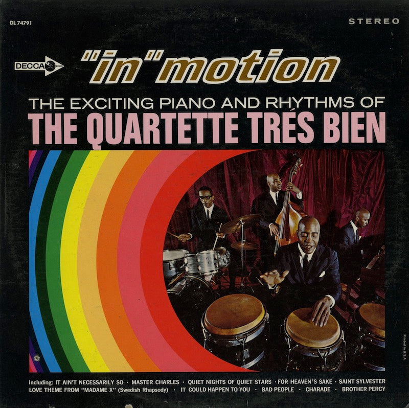 Quartette Tres Bien / カルテート・トレ・ビアン / In Motion (DL 74791)