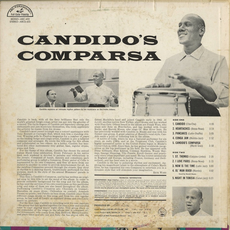Candido / キャンディド / Comparsa (ABCS 453)