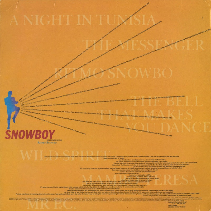 Snowboy And The Latin Section / スノウボーイ / Ritmo Snowbo (JAZID LP19)