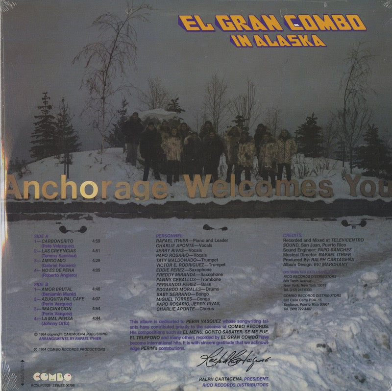 El Gran Combo / エル・グラン・コンボ / In Alaska / Breaking The Ice (RCSLP 2039)
