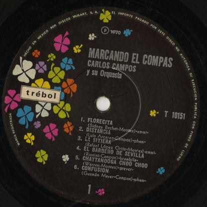 Carlos Campos Y Su Orquesta / カルロス・カンポス / Marcando El Compas (T 10151)