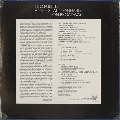 Tito Puente / ティト・プエンテ / On Broadway (CJP-207)