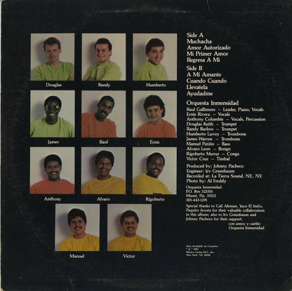 Orquesta Inmensidad / Con Amor Y Carino (ML-63)