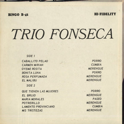 Trio Fonseca / トリオ・フォンセカ / El Gran Trio De Colombia (B-42)