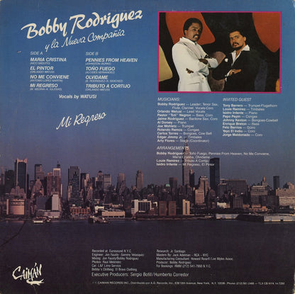 Bobby Rodriguez / ボビー・ロドリゲス / Mi Regreso (CLP-9008)