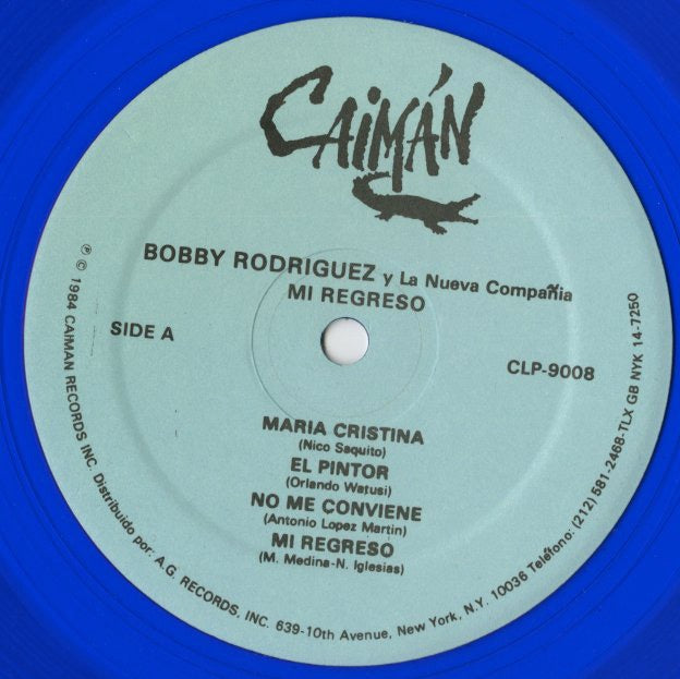 Bobby Rodriguez / ボビー・ロドリゲス / Mi Regreso (CLP-9008)