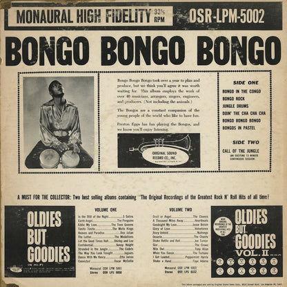Preston Epps / プレストン・エプス / Bongo Bongo Bongo (OSR LPM 5002)