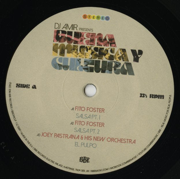 V.A./ Buena Musica Y Cultura / Fito Foster, Louie Colon etc (BBE344CLP)