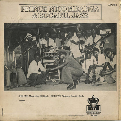 Prince Nico Mbarga & Rocafil Jazz / Prince Nico Mbarga & Rocafil Jazz (ASALPS 8)