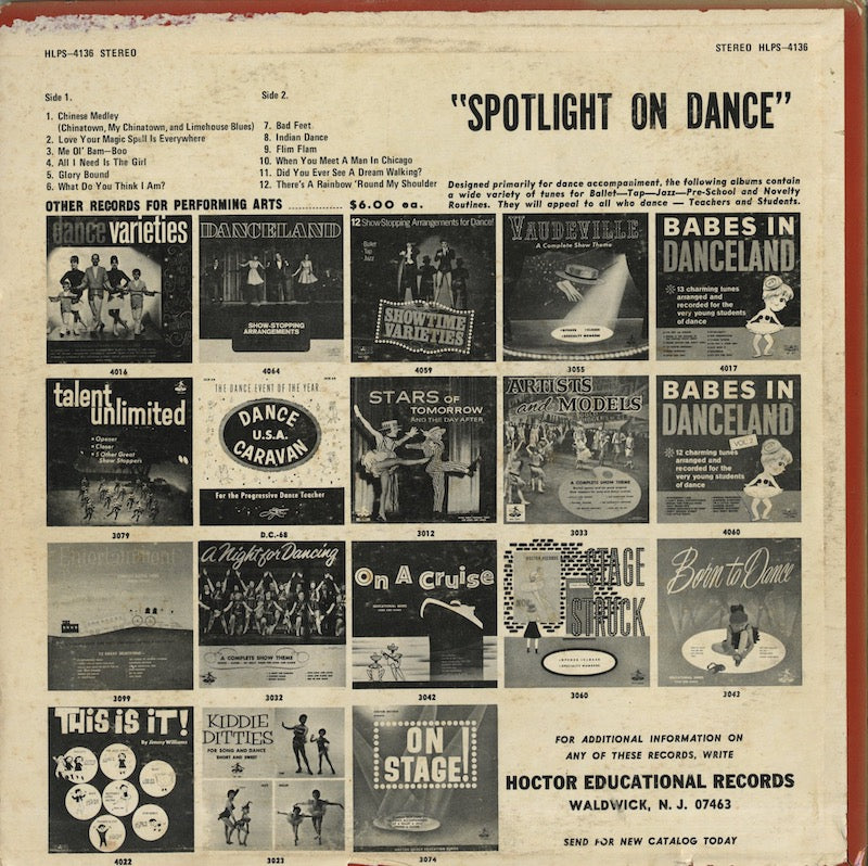 Spotlight On Dance / Spotlight On Dance (HLPS-4136)