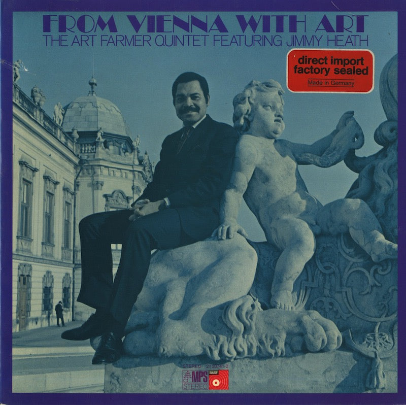 Art Farmer From Vienna With Art LP 1971 GER MPS Records 21 20741-2