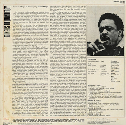 Charles Mingus / チャールズ・ミンガス / Mingus At Monterey -2LP (SMJ-9538~9)