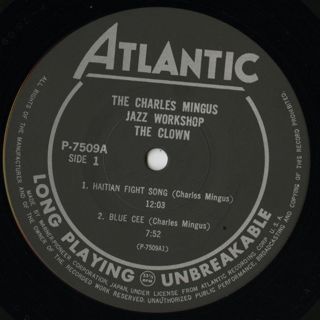 Charles Mingus / チャールズ・ミンガス / The Clown (P-7509A)