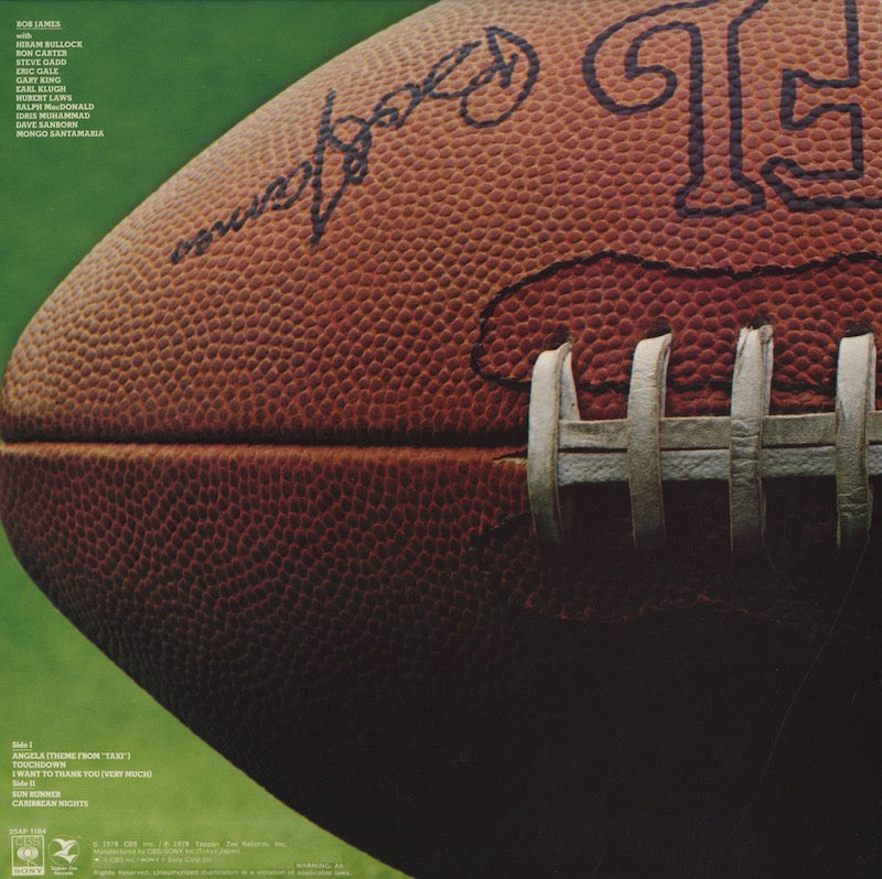 Bob James / ボブ・ジェームス / Touchdown - master sound (25AP1184)