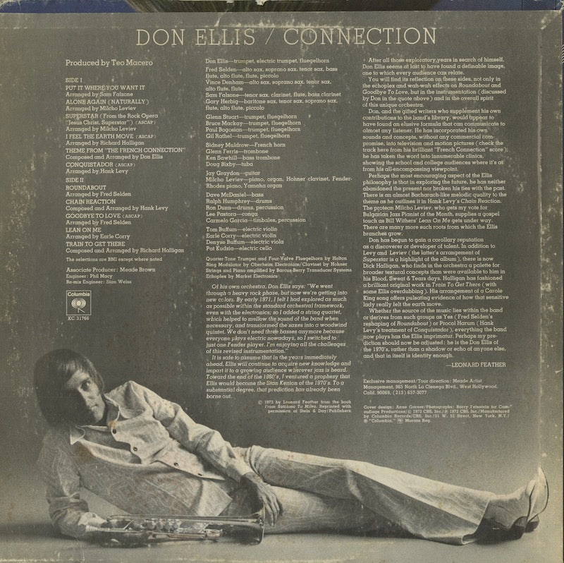Don Ellis / ドン・エリス / Connection (KC 31766)